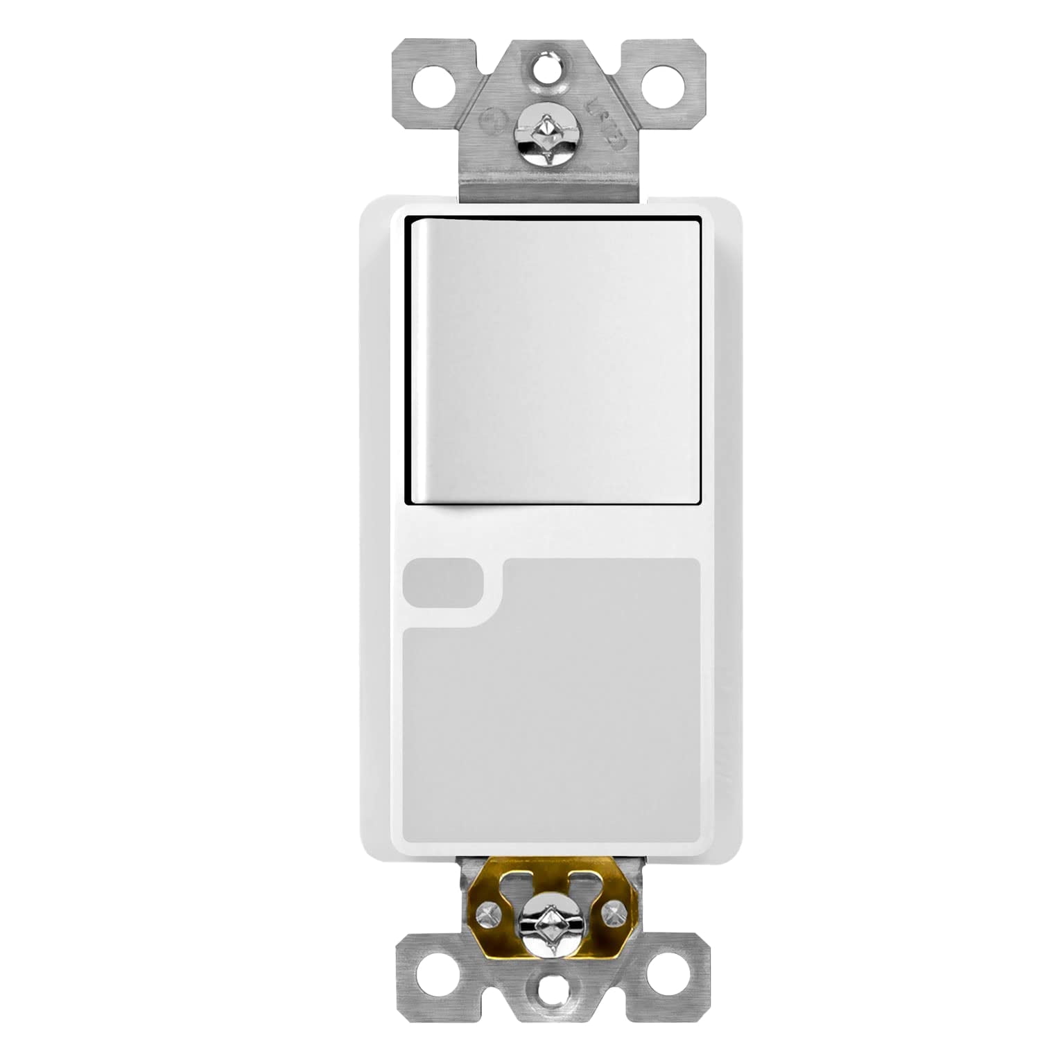 TOPGREENER LED Guide Light Paddle Switch with Automatic Daylight Sensor ...
