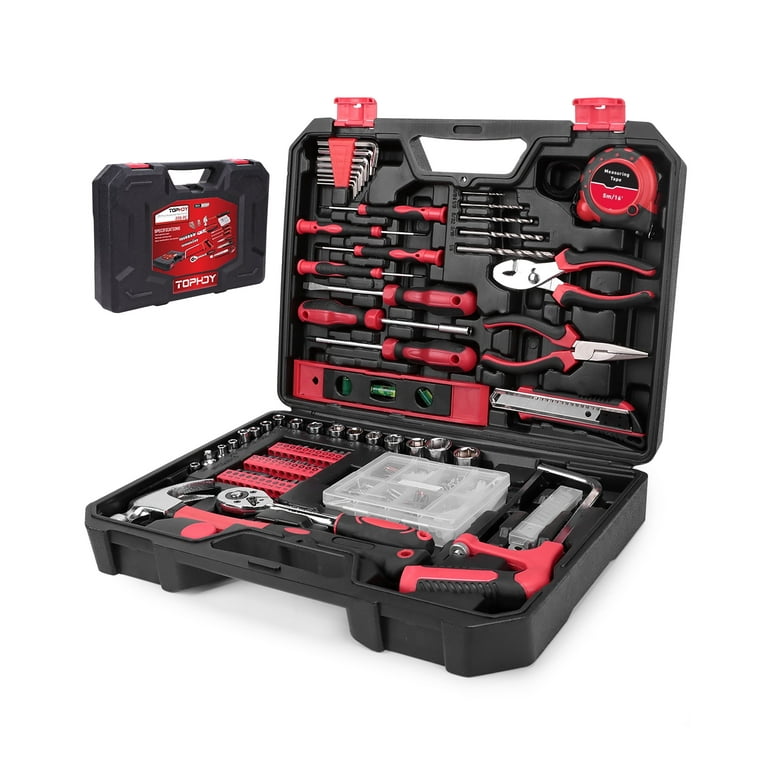Free Shipping! TOPHDY Household 226 Piece Tool Set with Wrenches