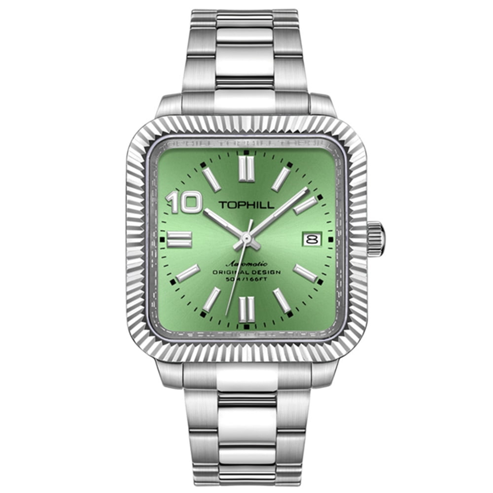 silver green men