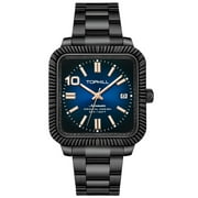TOPHILL Women Men Couple Vintage Japanese Automatic Self-Winding Mechanical Movement Sapphire Crystal Wrist Watch Stainless Steel Luminous Business Clock