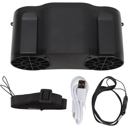 TOPINCN 3 in 1 Portable Waist Fan, 20000mAh Rechargeable Wearable Household Fans Wind Speed Adjustable Electric Body Fan for Outdoor Work