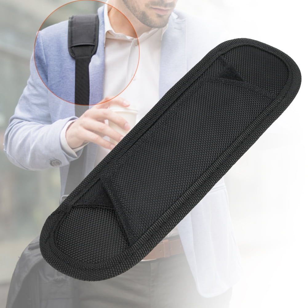 TOPINCN Durable Bag Strap Pad Padded Shoulder Replacement Black for