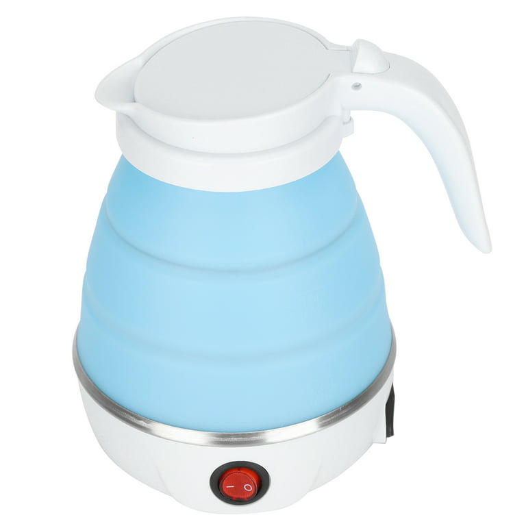 Electric Kettle, Folding Water Boiler Portable Silicone Household Electric  Kettle 400W US Plug 110V 