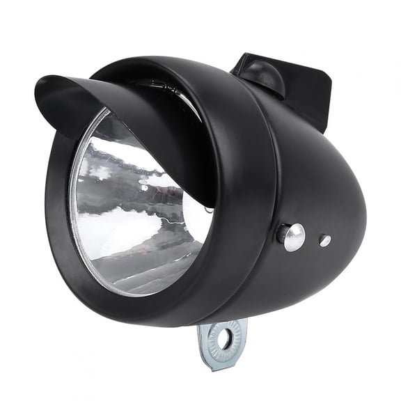 TOPINCN LED Super Light Bicycle Retro Front Headlight Vintage Bike Head Light With Visor,Front Headlight