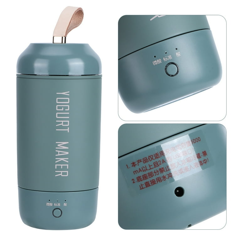 TOPINCN Multifunction Full Automatic Mini Portable Yogurt Maker USB Rechargeable Yogurt Machine Electric Yogurt Machine