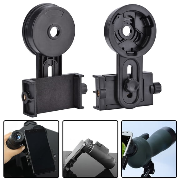 TOPINCN Universal Cell Phone Camera Binocular Monocular Telescope Microscope Adapter Mount Connector, cellphone telescope adapter,phone camera adapter