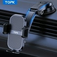 thumbnail image 1 of TOPK Upgrade Car Phone Holder Mount, Universal Cell Phone Car Mount for Dashboard Car Dash Mount Mobile Holder for iPhone, Samsung And All Android Smart Phones, 1 of 5