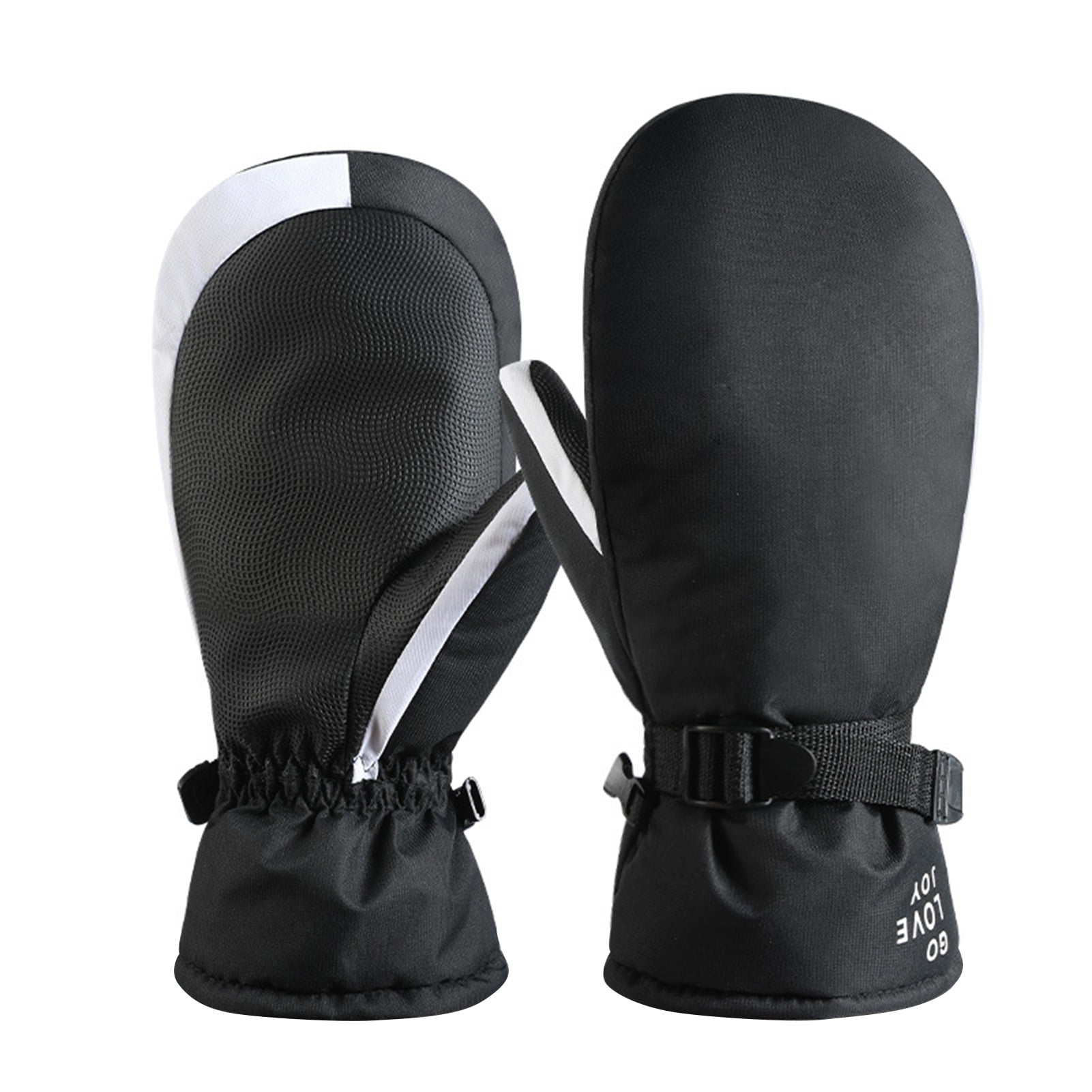 TOPOINT 1 Pair Winter Ski Mittens For Men & Women Warm Adult Snow Mitts