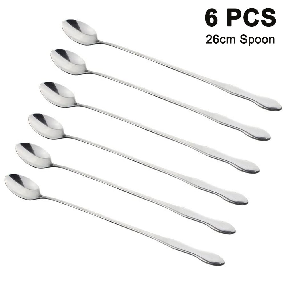 TOPOINT 26 cm long handle iced tea spoon, coffee spoon, ice cream spoon