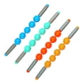 thumbnail image 1 of TOPOINT 5 Rotating Balls Body Stick Point Trigger Massage Muscle Relief Massager Self Back Roller, 1 of 1