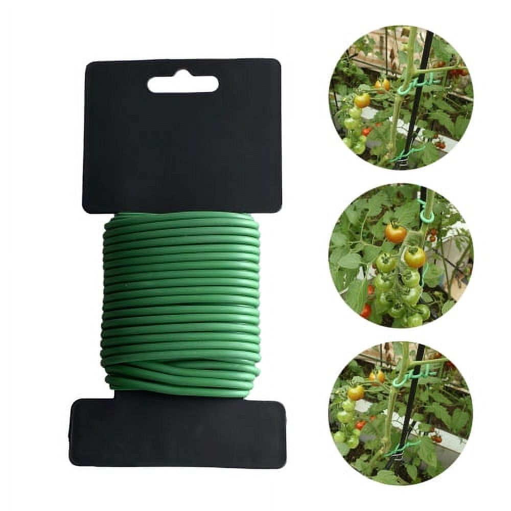 TOPOINT 5M/8M/10M Soft Plant Tie, Garden Wire Tie For Plants Heavy Duty