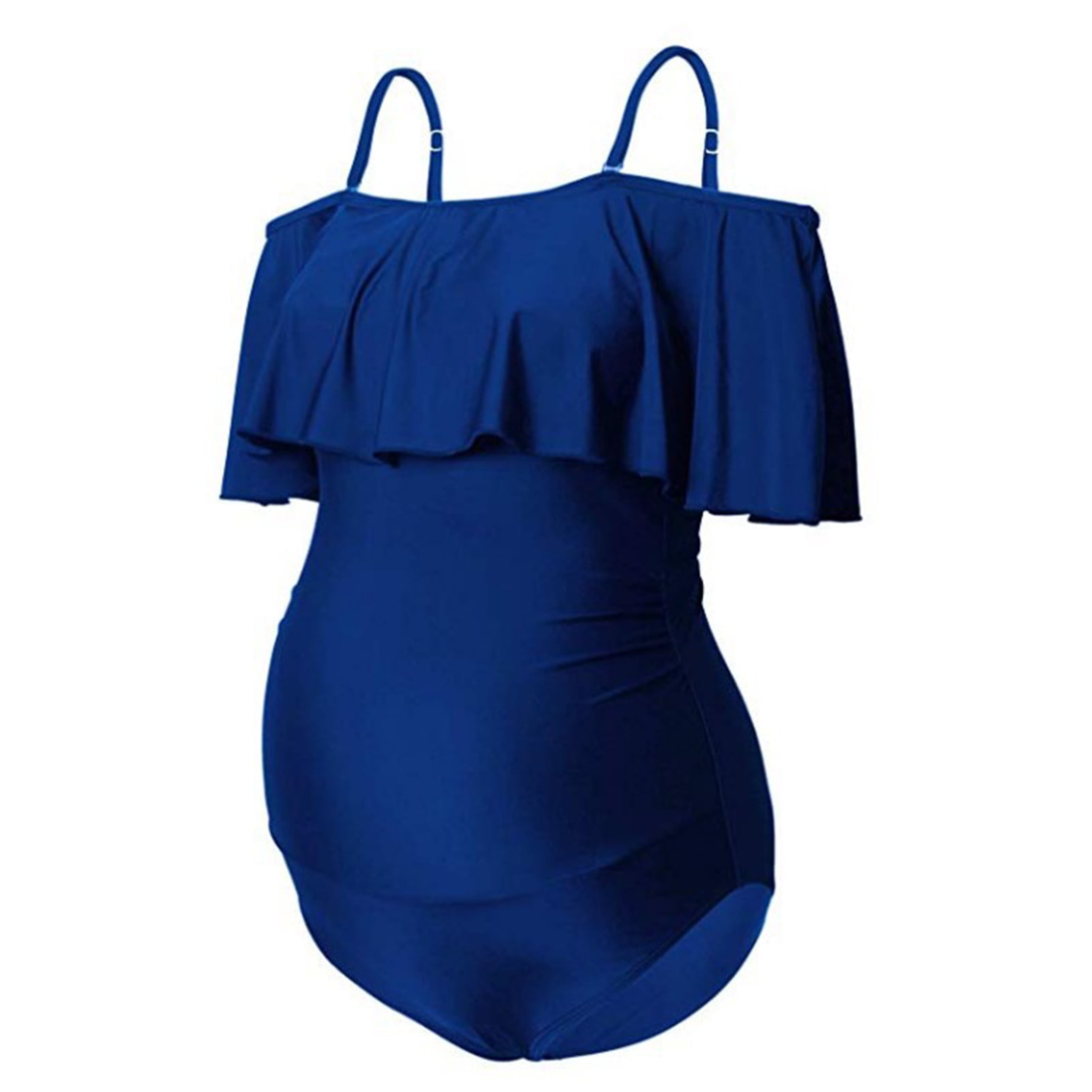 TOPOINT Maternity Swimsuit One Piece Pregnancy Swimwear Bathing Suit