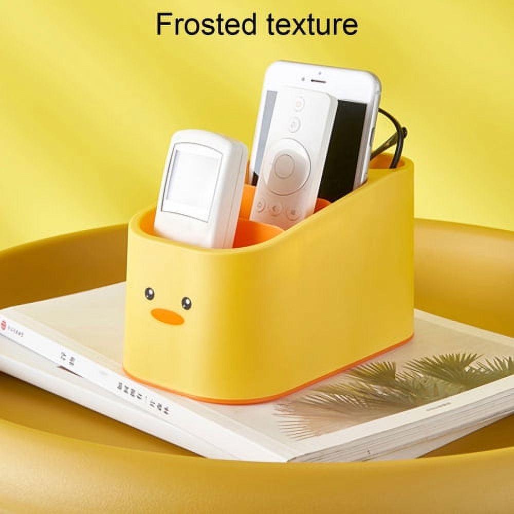 TOPOINT Remote Control Holder With 4 Compartments Hips Remote Caddy