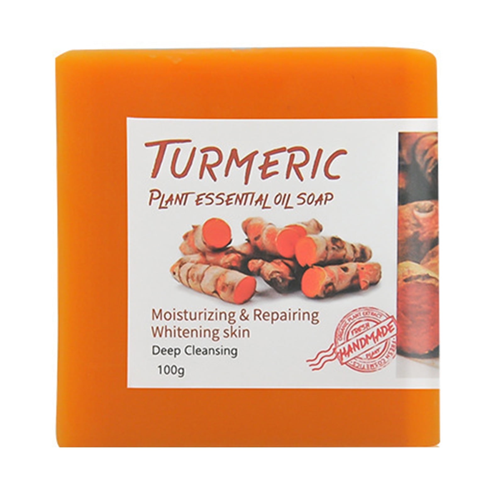TOPOINT turmeric soap bar dark spots remover natural turmeric skin soap