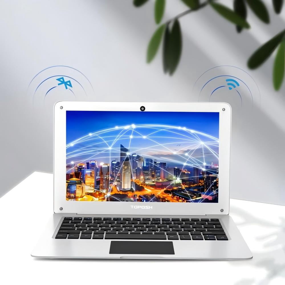 TOPOSH 10.1 inch Mini Laptop,1280*800P,N4000,8GB+64GB SSD,Duad-Core 2 ...