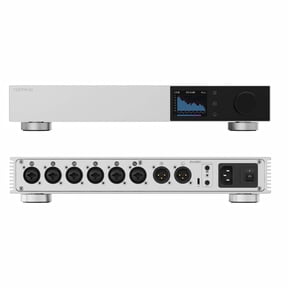 TOPPING PRE900 4-Channel Home Audio Preamplifier,Fully Balanced with Remote Control,Silver
