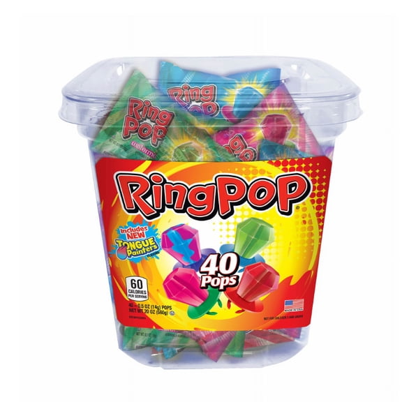 TOPPS Ring Pops Variety Pack, 40 pk.
