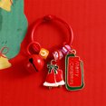 thumbnail image 1 of TOPRenddon Christmas Keychain Metal Cute Keychain for Women Christmas Students Gifts Label Tags Key Ring for Christmas Party, 1 of 6