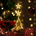 thumbnail image 1 of TOPRenddon Christmas Window Lights Decorations, Battery Powered Christmas Window Hanging Warm White Lighted LED Sucker Lamp For Xmas Tree Fireplace Window Indoor Outdoor, 1 of 6