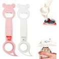 thumbnail image 1 of TOPRenddon 2-Pack 4-in-1 Manual Bottle Opener Set – Ergonomic Bear Kitchen Tool for Arthritis, Camping, Jars, Cans & Lids, 1 of 9