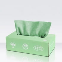 TOPRenddon 20 Pack Microfiber Cleaning Cloth in Box, Reusable Cleaning Rags, 7.8"x7.8", Edgeless Microfiber Wipes, Lint Free, Absorbent Shop Towels for Kitchen, Car, Glass