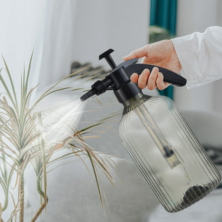 TOPRenddon 2L Pressure Sprayer - Heavy Duty Garden Watering Can with Adjustable Nozzle, Large Capacity Plant Mister for Outdoor/Indoor Use