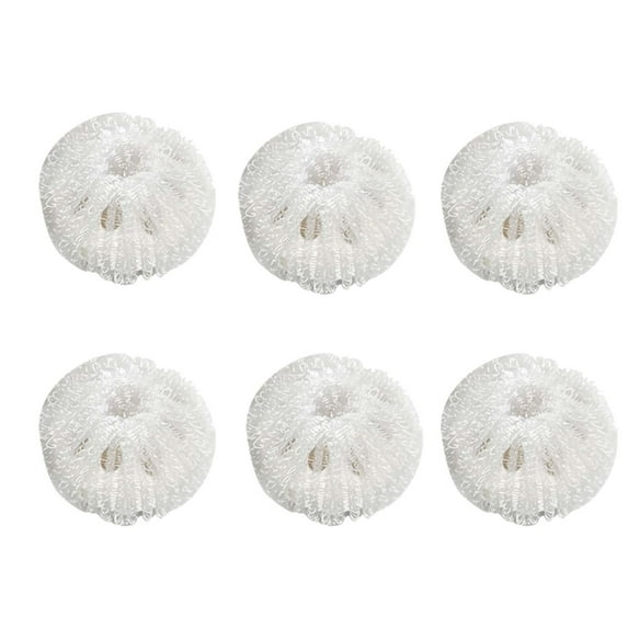 TOPRenddon 6 Pieces Pet Hair Remover for Laundry Dryer Balls Reusable Washing Machine Hair Catcher Pet Dog Cat Hair Catcher Lint Remover
