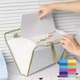 thumbnail image 1 of TOPRenddon A4 File Folders,13 Pockets File Organizer with Labels A4 Expanding File Vertical with Portable Receipt Document Organizer for Office School, 1 of 7