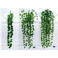 thumbnail image 1 of TOPRenddon Artificial Hanging Plants, 3ft Ivy Vine Fake Leaves Green Chain for Indoor outdoor Wall Home Room Garden Wedding Garland Decoration, 1 of 7
