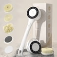 thumbnail image 1 of TOPRenddon Automatic Shower Brush with 5 Heads - Electric Exfoliating Body Scrubber for Back & Full Body | IPX7 Waterproof Rechargeable | Deep Cleansing & Massage, 1 of 9