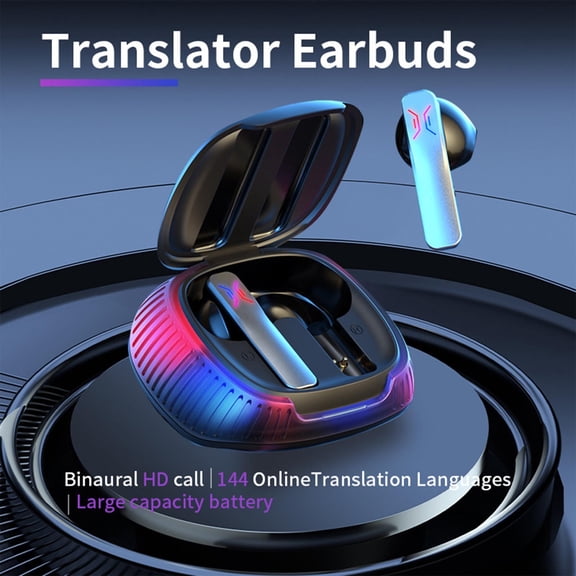 TOPRenddon B18 Smart Bluetooth Earphone Translator Simultaneous Interpretation Bluetooth Call Listening Bluetooth Translation