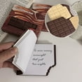 thumbnail image 1 of TOPRenddon Chocolate Bar Notepad | Realistic Memo Book for Office Prank Gifts | Cute Food Stationery | Portable Tearable Notebook | Novelty Desk Accessories, 1 of 6
