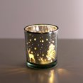 thumbnail image 1 of TOPRenddon Christmas Candle Holders, Glass Tealight Votives,Christmas Decorations Indoor,Holiday Centerpieces Table Decor, 1 of 6