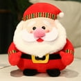 thumbnail image 1 of TOPRenddon Christmas Santa Claus Plush Throw Pillow Decorative, Throw Pillow Decorative Cute Pillows for Christmas Party Outdoor Home Cushion Decorations, 1 of 2