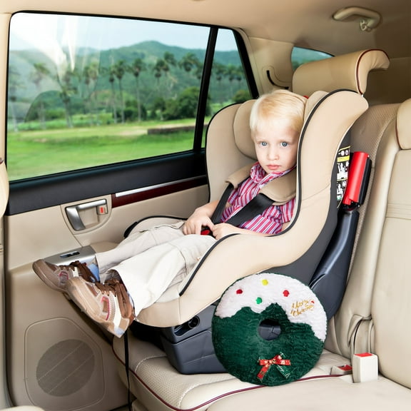 TOPRenddon Christmas Trees Plush Pillow 15.7'' Soft Christmas Stuffed Throw Pillow Large Hugging Cushion for Office,Festive Decorative Home Accents Birthday Holiday Party Favor Gift