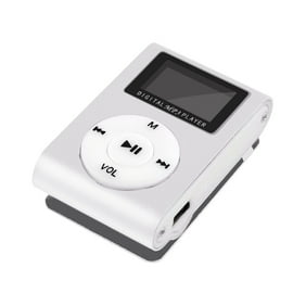 TOPRenddon Clip-On Portable MP3 Player | Mini USB Music Player with LCD Screen | 32GB Expandable TF Card Support | Sports & Travel MP3 Player for Running Gym | Fast Charge Long Battery Life