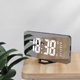 thumbnail image 1 of TOPRenddon Digital Electronic Clock LED Display Electronic Clock Stereo Digital Display Snooze Alarm Clock 12/24H Switching Temperature Display Plug In Version, 1 of 6