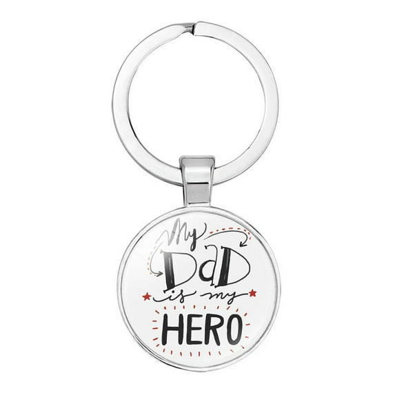 TOPRenddon Fathers Day Gifts From Daughter Son,Father's Day Birthday Gift for Father Keychain Gifts Idea Key Ring Key Chain,Gifts for Dad Who Wants Nothing Best Dad
