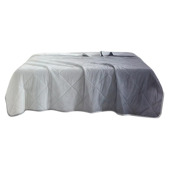 TOPRenddon Gradient Cooling Blanket Queen Size - Machine Washable Lightweight Summer Bedding for AC, Night Sweat Relief & Modern Home Decor