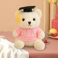 thumbnail image 1 of TOPRenddon Graduation Teddy Bear with Doctoral Cap – 9” Soft Plush Stuffed Animal Gift for Academic Achievements, Birthdays, Party Decor (Hypoallergenic, Multiple Styles), 1 of 6
