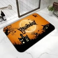thumbnail image 1 of TOPRenddon Happy Halloween Door Mat, Front Door Mat Non Slip, Welcome Skull Ghost Yard Floor Doormat Kitchen Entry Outdoor Indoor Entrance, 1 of 6