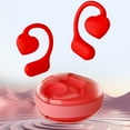 thumbnail image 1 of TOPRenddon Heart Shaped Earbuds, Open Ear Headphones, Bluetooth Ear Buds 5.4 Wireless Earbuds 30Hrs Playtime, Stereo Sound for Sports and Workouts, 1 of 6