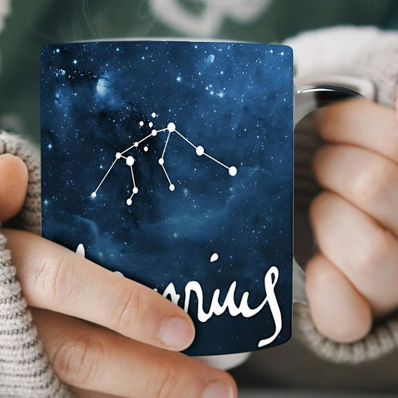 TOPRenddon Heat Changing Constellation Mug Colour Changing Mug Magical Coffee Mug Tea Cup 12 Ounce - Novelty for Easter Funny Gifts