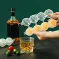 thumbnail image 1 of TOPRenddon Ice Maker Modle Ice Ball Maker，4-Hole Ice Ball Maker Round Ice Ball Mould Ice Sphere Mould Round Trays Four Hole Ice Making Box, 1 of 6