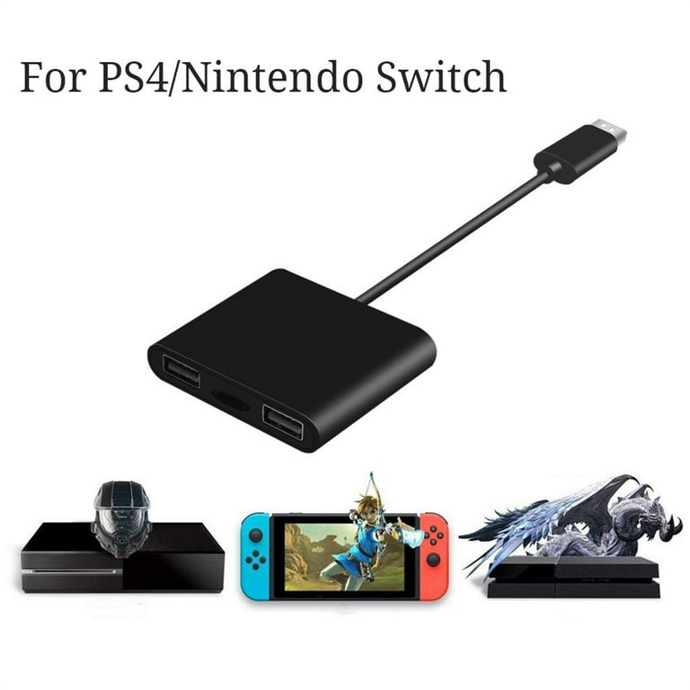 TOPRenddon Keyboard & Mouse Adapter for PS4/PS5/Switch | Zero