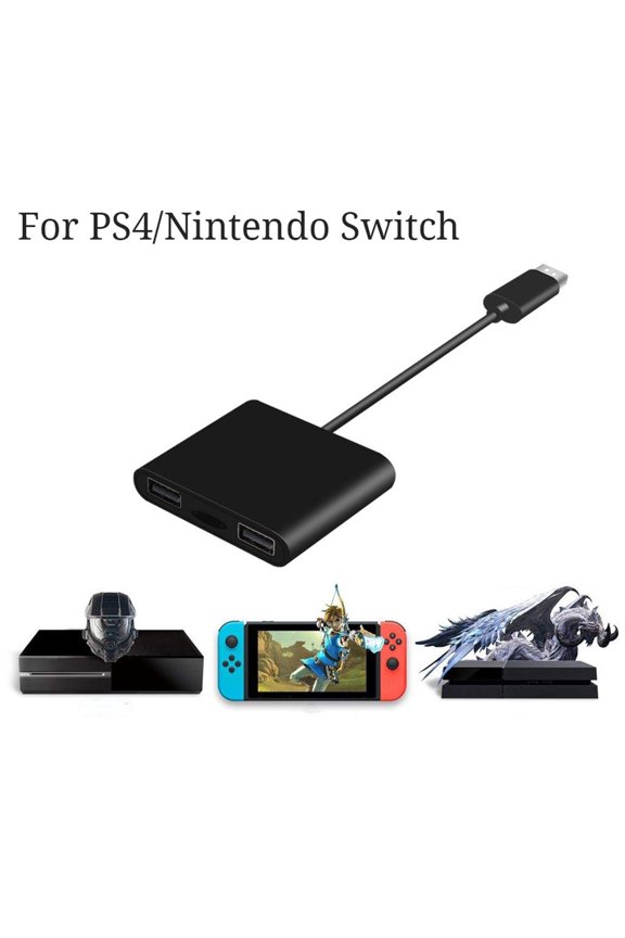 Keyboard & Mouse Adapter for Switch | Zero Delay Converter for FPS Games | Plug & Play Warzone Apex Legends | PC Controls on Console