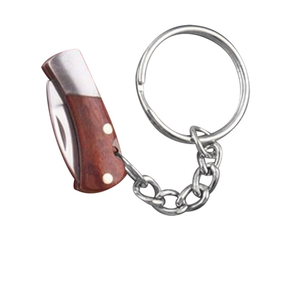 TOPRenddon Keychain Decorative Parts,Mini Folding Knife Key Chain Disassemble The Delivery Knife, Fold The Small Knife, Pocket Your Keychain Knife, Carry A Gift Knife