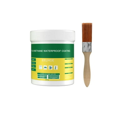 TOPRenddon Liquid Waterproof Sealant White, Endhokn Wall, Bathroom, Roof, etc Indoor and Outdoor Water-Based Waterproof Coating