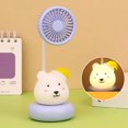 thumbnail image 1 of TOPRenddon Mini Cute Desk Fan，Portable Table Fan,Personal Mini Fan,Small Cooling Fan by USB Plug In, Rotatable Desktop Fan for Home Office Bedroom Dorm Indoor Outdoor Summer Gift, 1 of 6