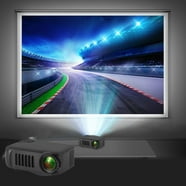 Mini Projector, Portable Movie Projector Supported 1080P, Home Theater ...